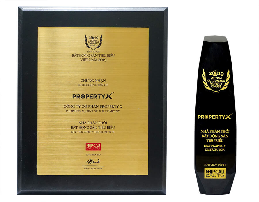 Chứng nhận bất động sản tiêu biểu 2019